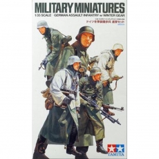 1:35 GER. ASSAULT INFANTRY WINTER Tamiya