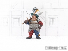 Landsknecht Ogre with Flamberge - 1