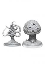 D&D Nolzurs Marvelous Miniatures Pack de 2 Miniaturas sin pintar Shrieker & Violet Fungus