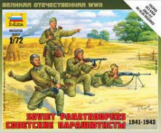 1:72 SOVIET PARATROOPS