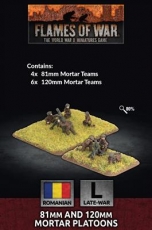 81mm and 120mm Mortar Platoons (x8)