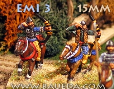 Emishi mounted archers (4 mtd. )