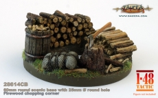 28mm round scenic base (1 x 25mm round hole) 28614CB