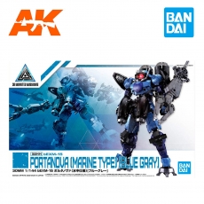 30MM 1/144 bEXM-15 PORTANOVA (MARINE TYPE) [BLUE GRAY]