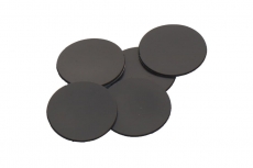 Magnetic foil stickers for 25mm round cast bases (10)