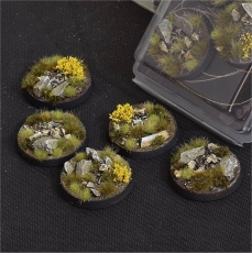 Highland Bases Round 40mm (x5)