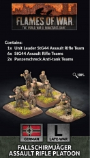 Fallschirmjager Assault Rifle Platoon (x35 figs  Plastic)