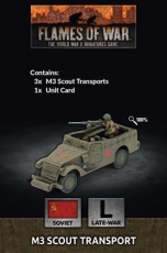 M3 Scout Transport (Late War x3 Tanks)