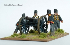 BH11 British Foot Artillery firing 9 pdr