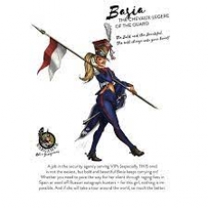 Basia the Chevaux-Legere of the Guard