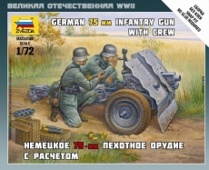 1:72 GERMAN 75 MM INFANTRY GUN