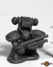 Space Mousling Gun Raised