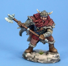 Male Dwarven Fighter with Great Axe