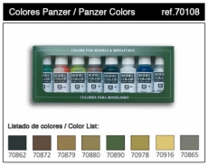 Estuche Model Color 8 Colores Panzer