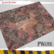 Alien Planet - Wargames Terrain Mat 56x76CM