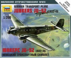 1:200 JUNKERS JU-52 TRANSPORT PLANE