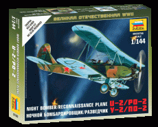 1:144 SOVIET RECONNAISSANCE PLANE PO-2 WWII