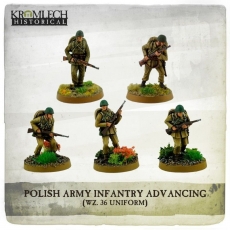 POLISH ARMY INFANTRY 36 (5 Soldiers)