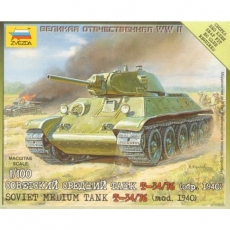 1:100 SOVIET TANK T-34