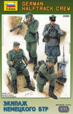 Zvezda 3585 German halftrack crew