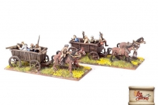 KOZ-3 Cossack Wagon Train 2 Wagons