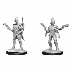 Starfinder Battles Deep Cuts Miniaturas sin pintar Kasatha Operative