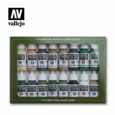 Vallejo Model Color Set 16 WWII Aliados 17 ml 70.109